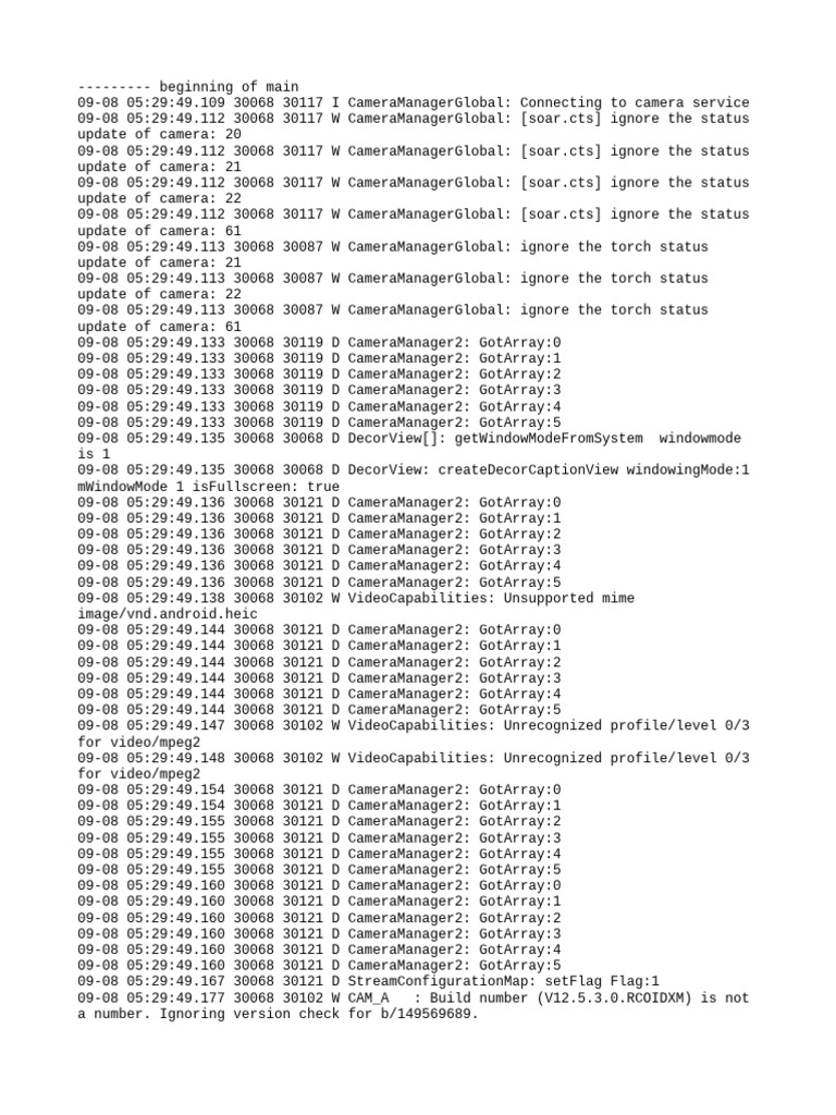 Log Cat 1757284188981 | PDF | Computing | Computer Engineering