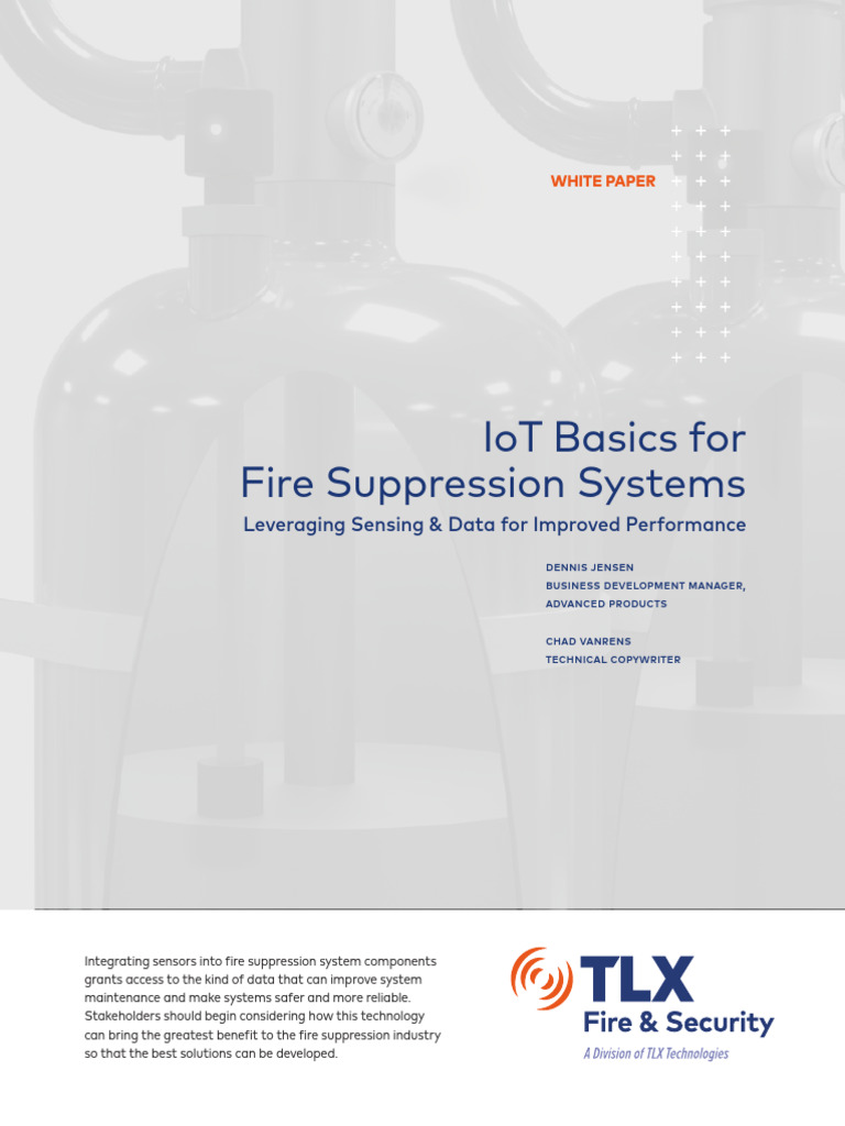 IoT for Enhanced Fire Suppression Systems | PDF | Internet Of Things ...