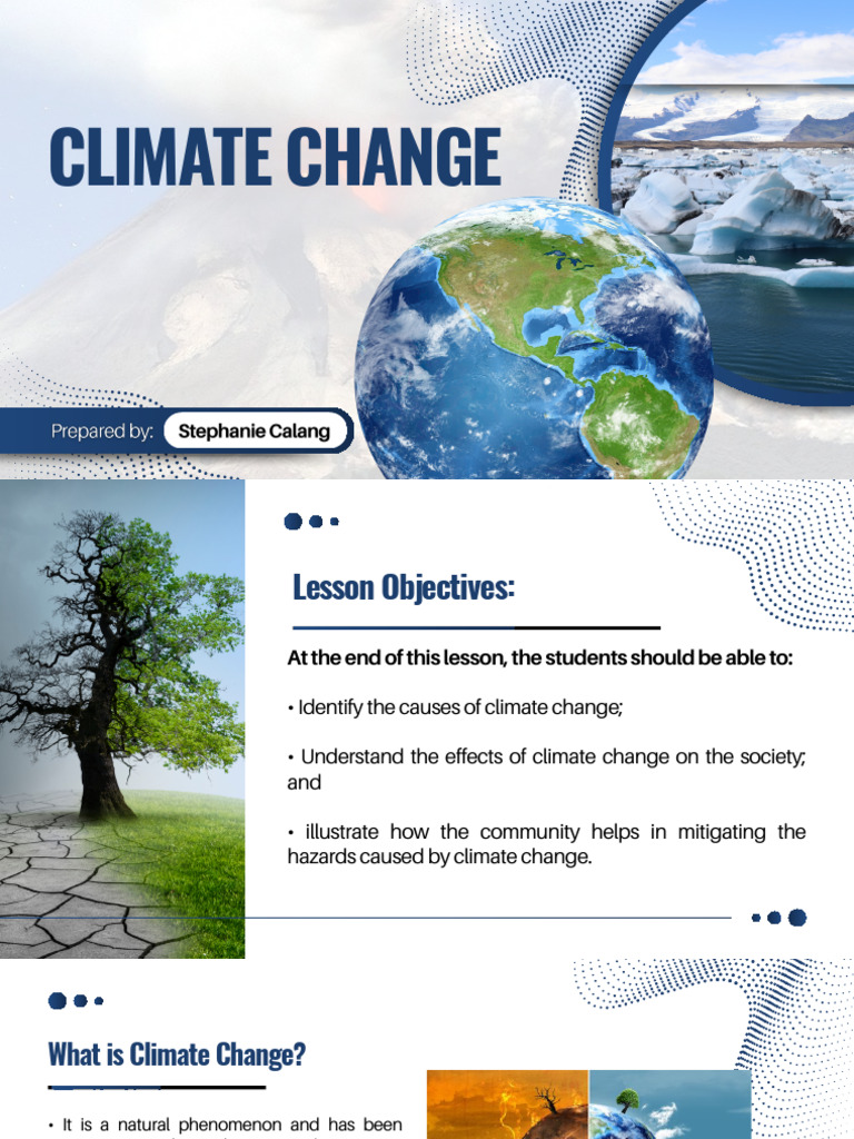 Causes and Effects of Climate Change | PDF | Greenhouse Gas | Climate ...