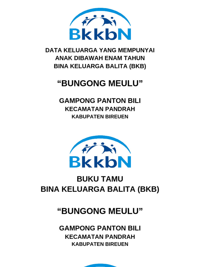 Cover Bkkbn | PDF
