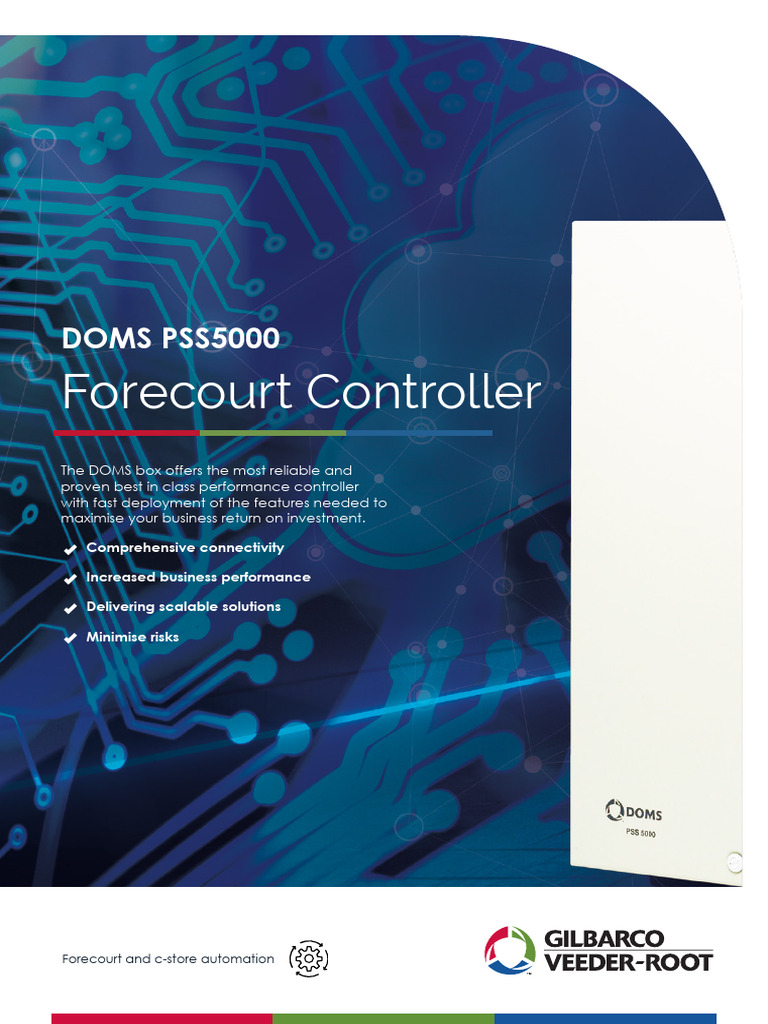 DOMS PSS5000 Forecourt Controller Overview | PDF | Filling Station ...