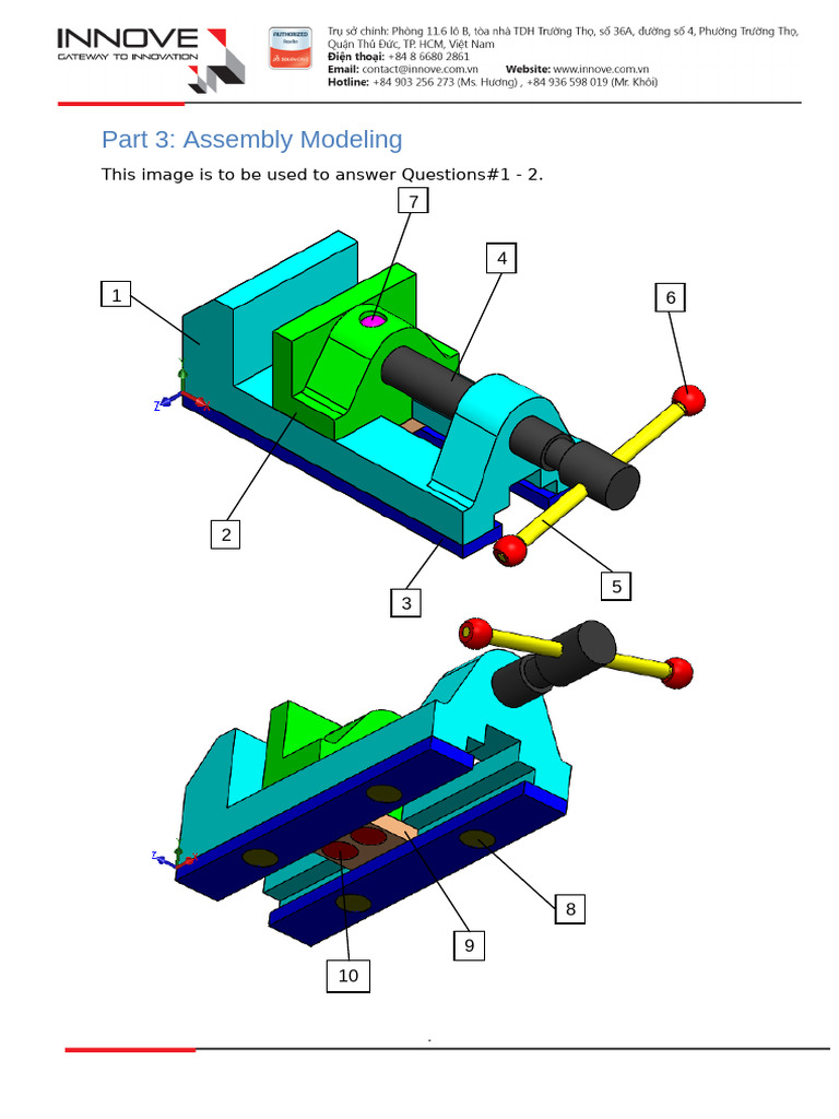 SOLIDWORKS Chain Link Assembly Guide | PDF