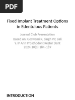 Surveying Techniques in RPD Design | PDF | Dentures | Surveying