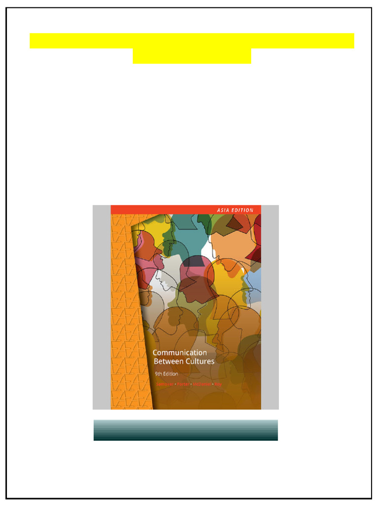 COMMUNICATION BETWEEN CULTURES 9TH EDITION PDF FREE visual data 8
