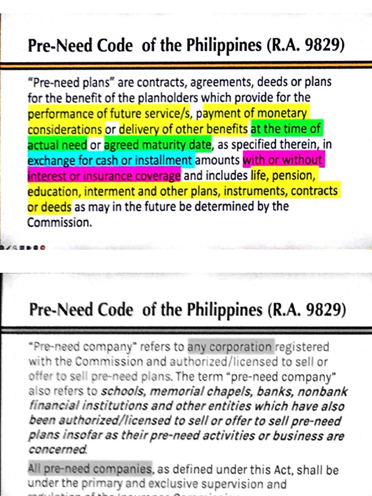 Pre Need | PDF