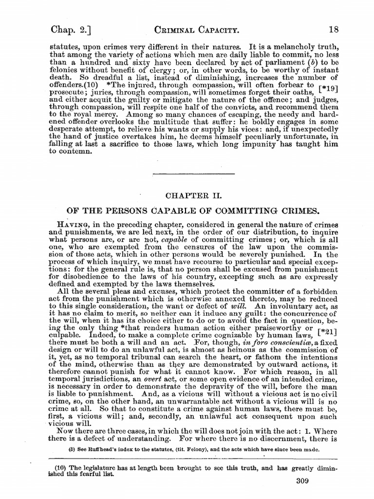 34 Book IV Chapter II. of The Persons Capable of Committing Crimes ...