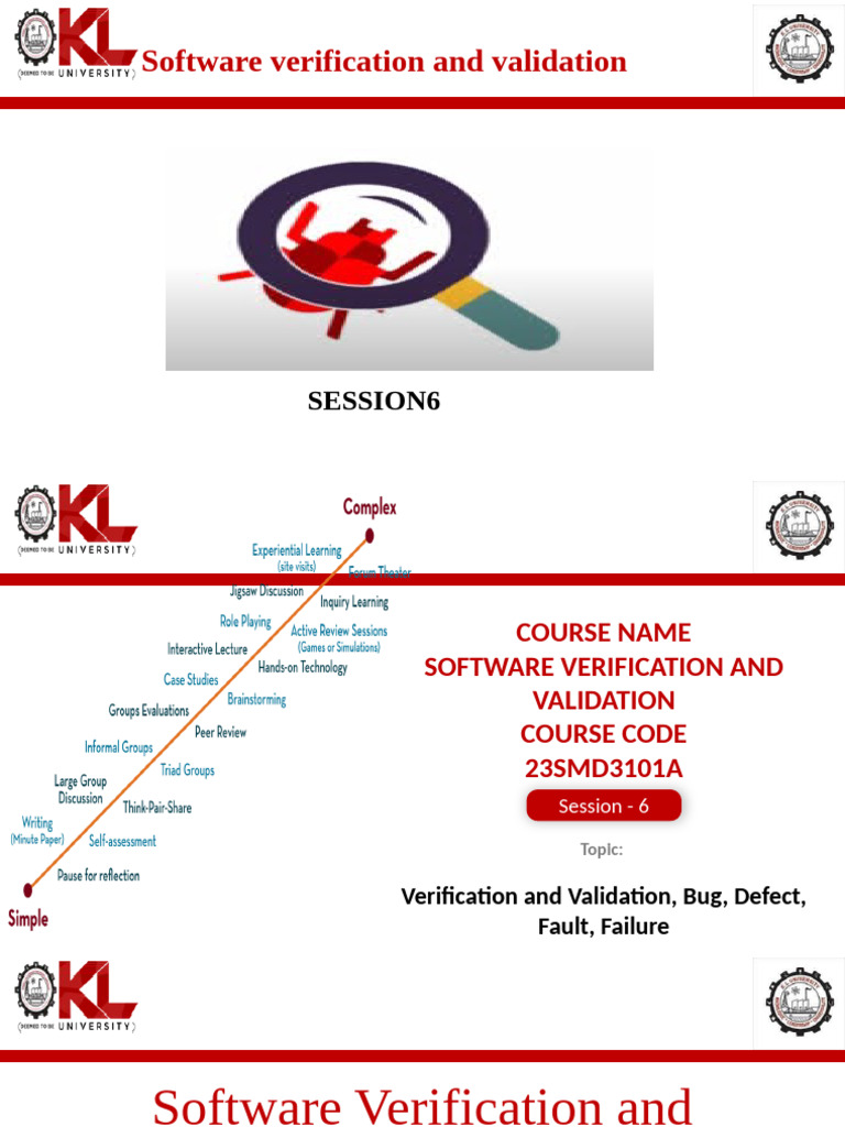 Understanding V&V in Software Development | PDF | Software Bug ...