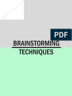 Brainstorming Techniques