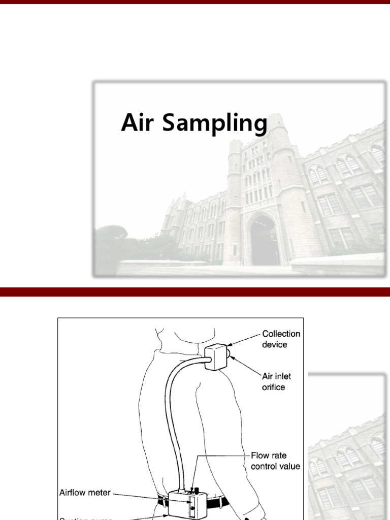 13 Air Sampling (1) Ver2.1 | PDF | Adsorption | Chromatography