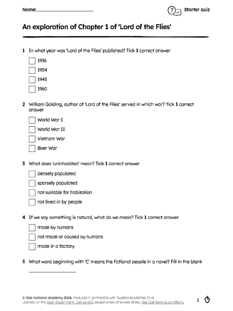 Quiz 1 Intro | PDF