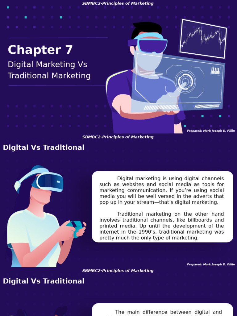 Digital vs Traditional Marketing Guide | PDF | Digital Marketing ...