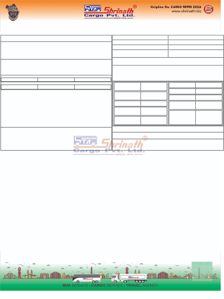 LR Copy | PDF | Consignee