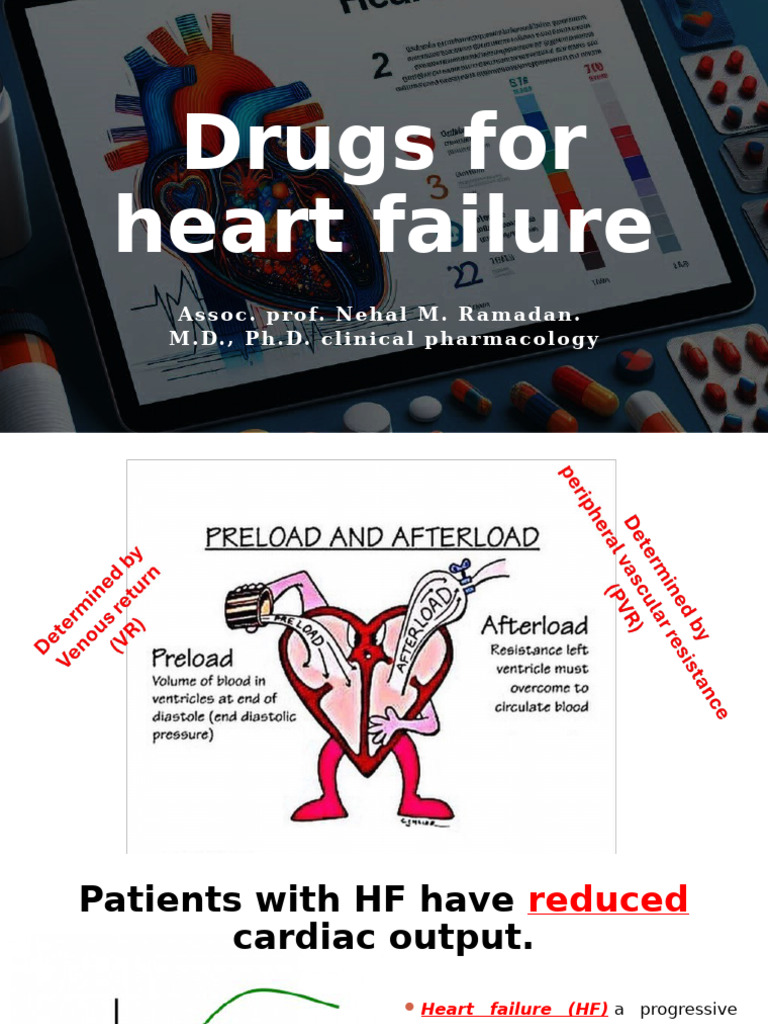 Heart Failure Drug Treatments Explained | PDF | Angiotensin | Internal ...