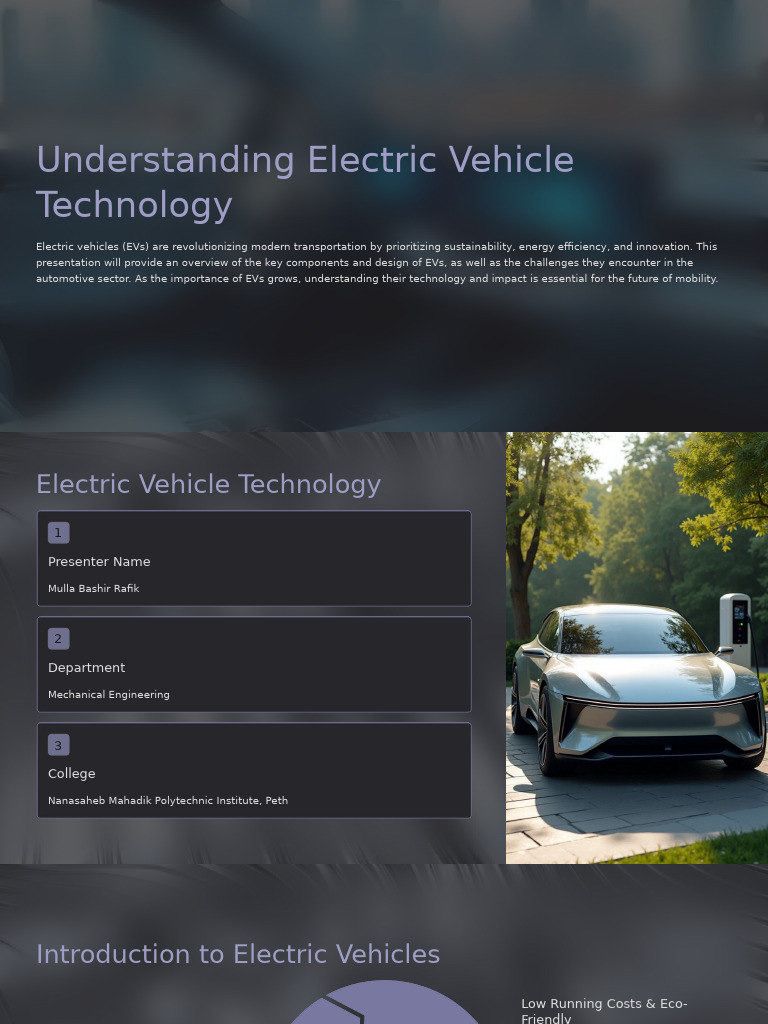 Electric Vehicle Technology Overview | PDF | Electric Vehicle ...