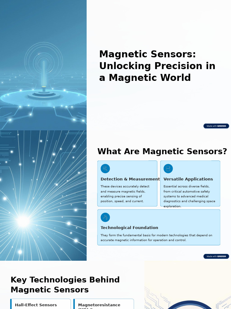 Magnetic Sensors: Engineering Insights | PDF | Magnetometer | Sensor