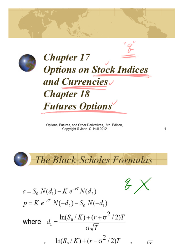 European Options on Stocks and Indices | PDF | Option (Finance ...
