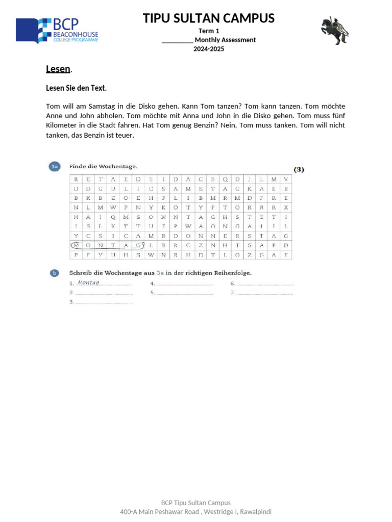 Question Paper Template | PDF