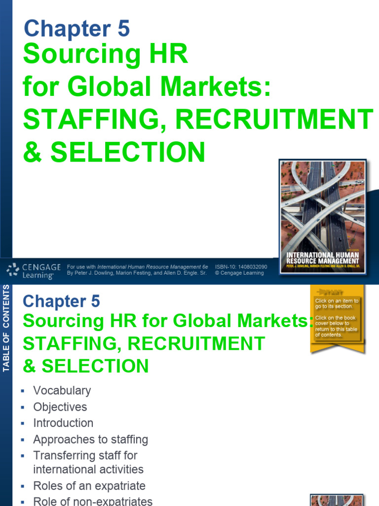 Global HR Staffing and Recruitment Strategies | PDF | Cognition | Business