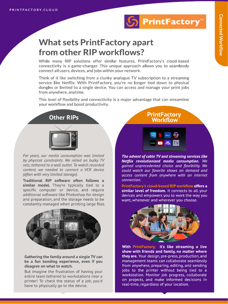 PrintFactory Vs Other RIPsA4 | PDF
