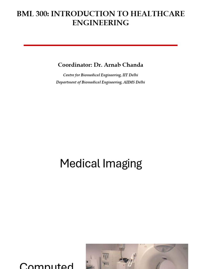 Healthcare Imaging Techniques Overview | PDF | Medical Imaging | Ct Scan