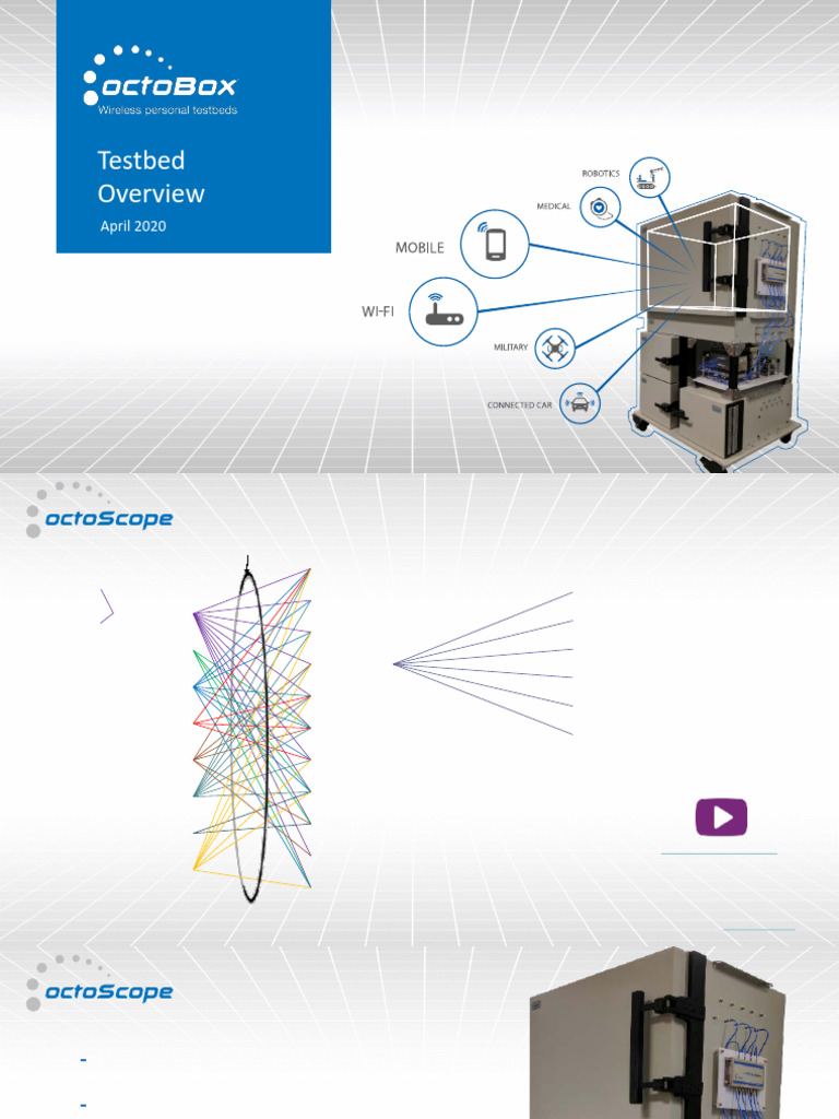 octoBox Testbed Overview and Benefits | PDF | Ieee 802.11 | Mimo