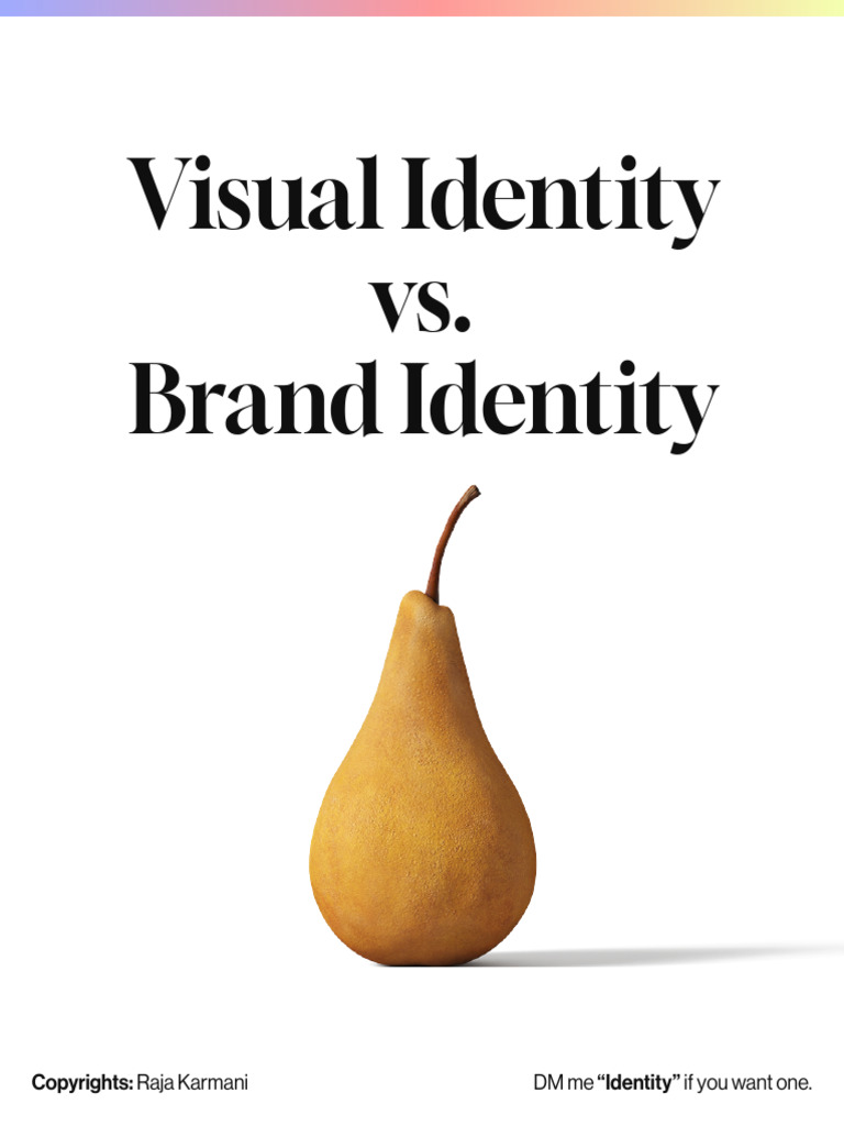 Visual vs Brand Identity Explained | PDF