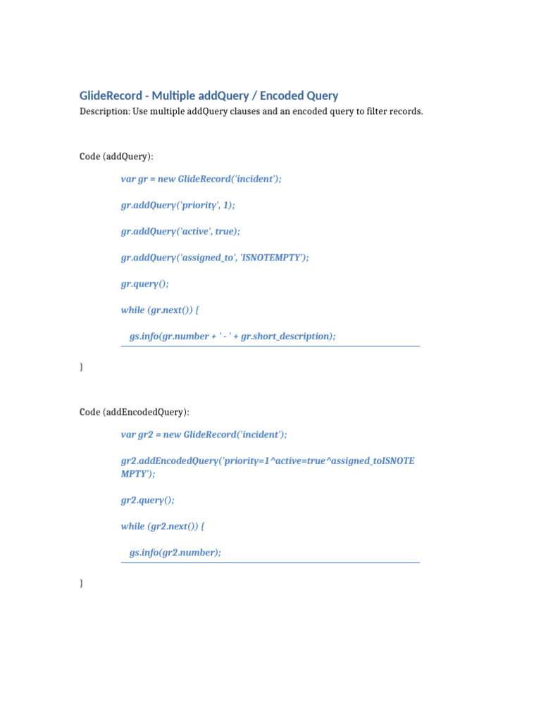 02 Multiple Queries | PDF