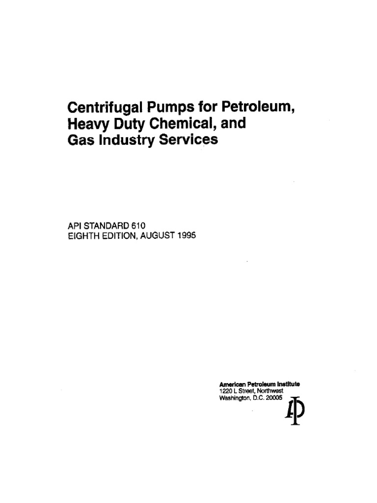 Api 610 | PDF