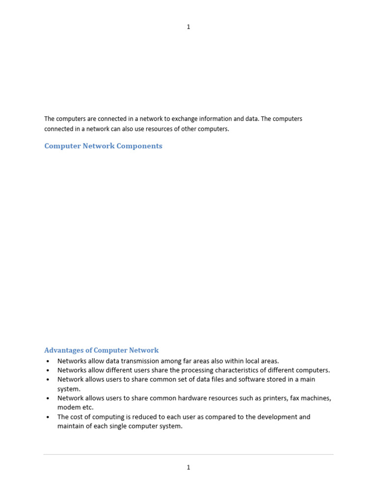 Understanding Computer Networking Basics | PDF | Transmission Medium ...
