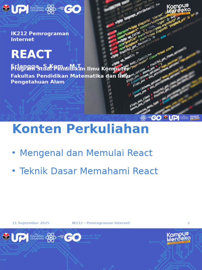Panduan Lengkap Belajar React | PDF