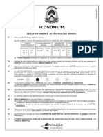 Cesgranrio 2004 Secad To Economist A Prova