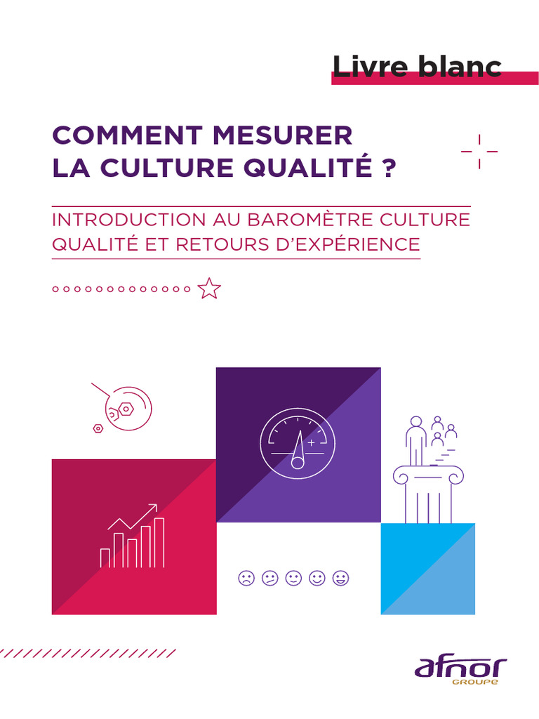 Mesurer la Culture Qualité en Entreprise | PDF