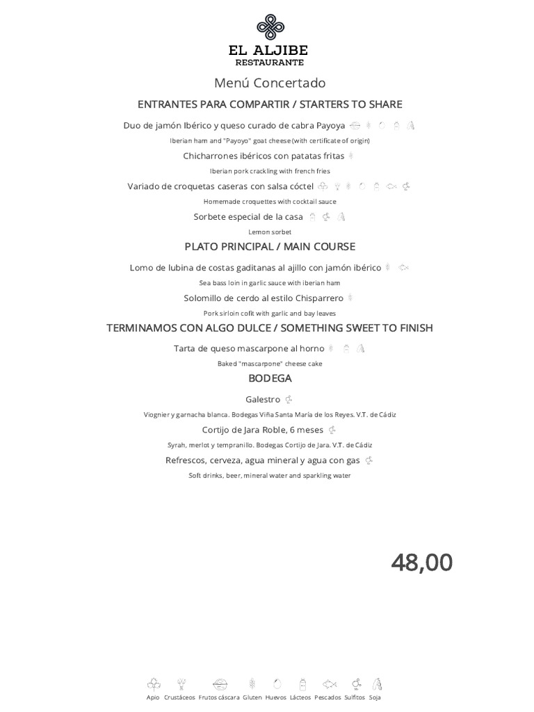 Menú Fam Trip - 28092025 - 01 | PDF