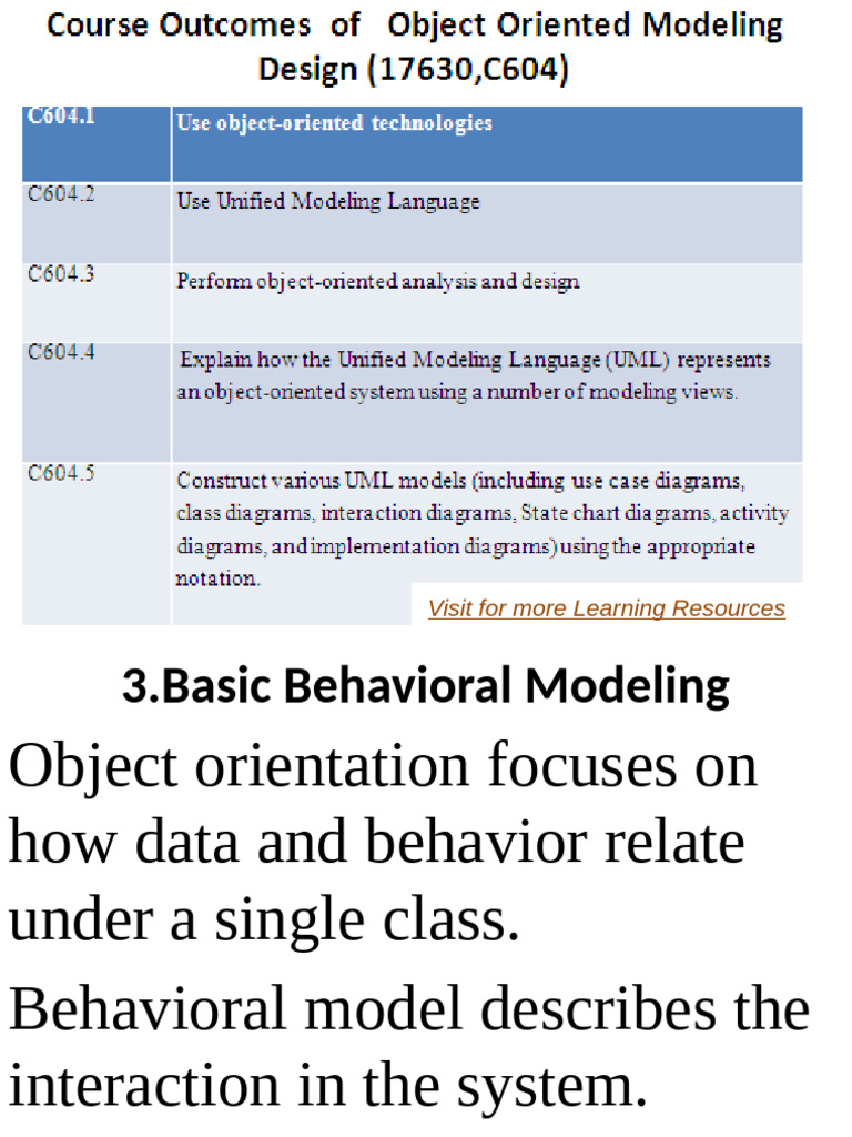 Basic Behavioral Modeling in OOAD | PDF | Use Case | System