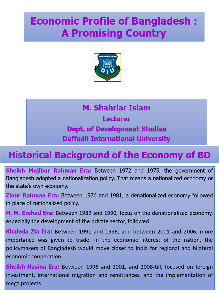 Bangladesh's Economic Growth Overview | PDF | Economic Growth | Budget