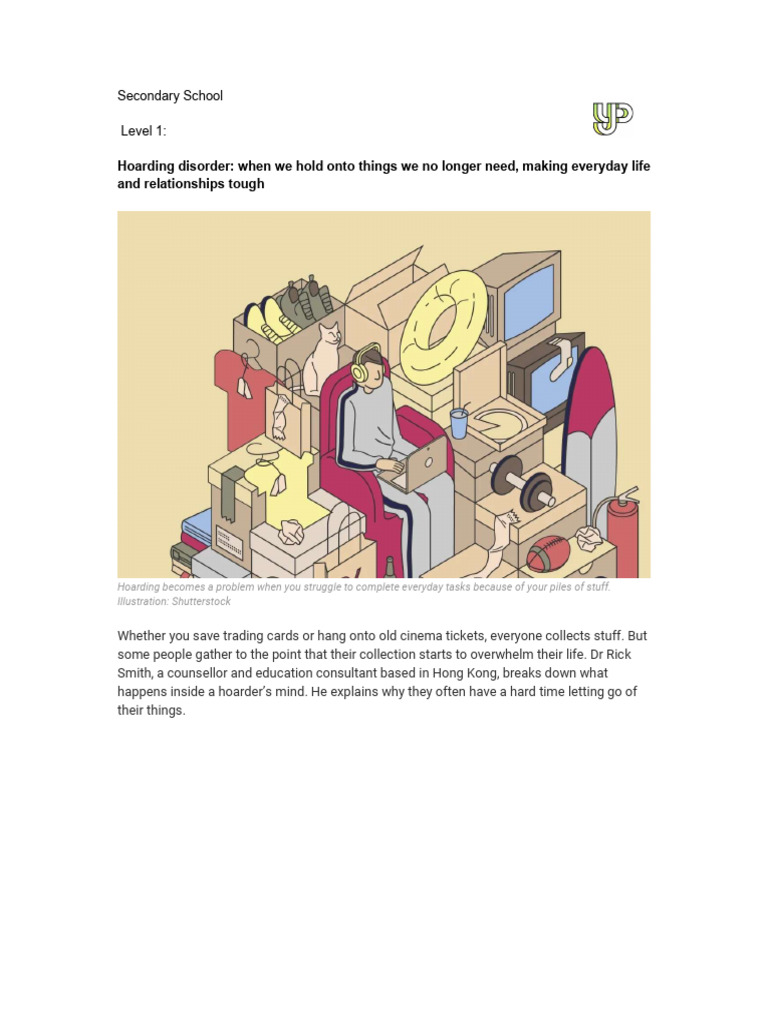 Understanding Hoarding Disorder | PDF | Psychology | Psychological Concepts
