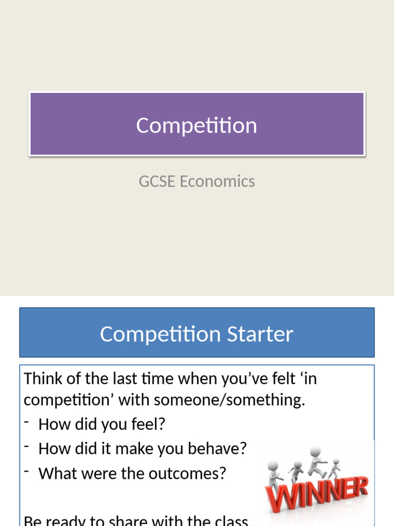 Understanding Competition in Economics | PDF