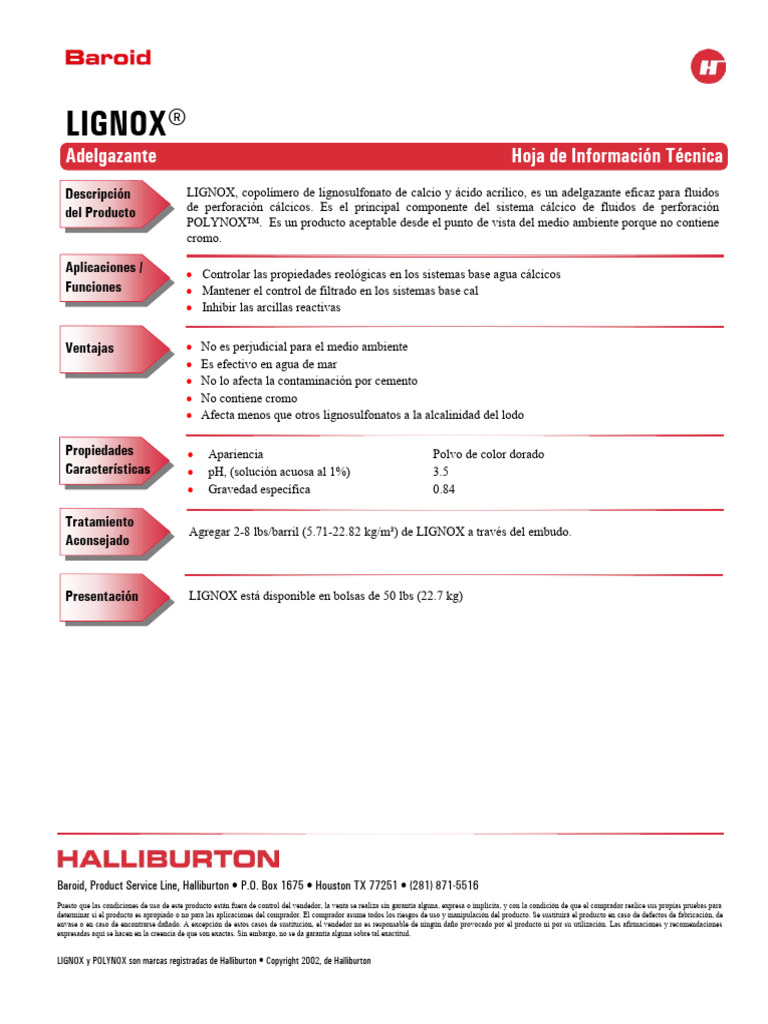LIGNOX | PDF | Agua | Materiales