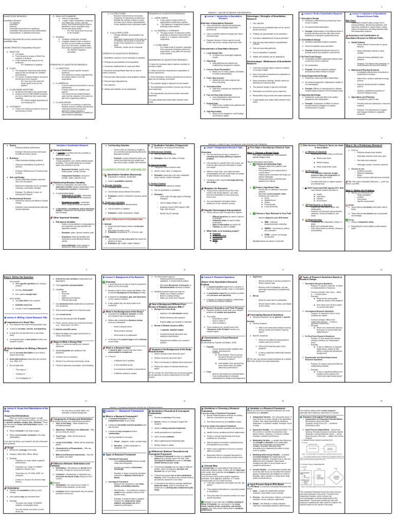 RDL 2 Q1 REVIEWER - Google Docs Sefsfsefesfs | PDF | Statistics ...