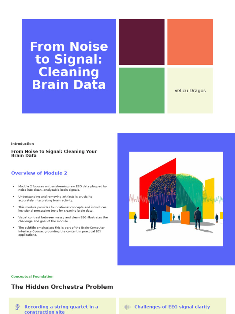 Clean EEG Data: Noise Removal Techniques | PDF | Electroencephalography ...