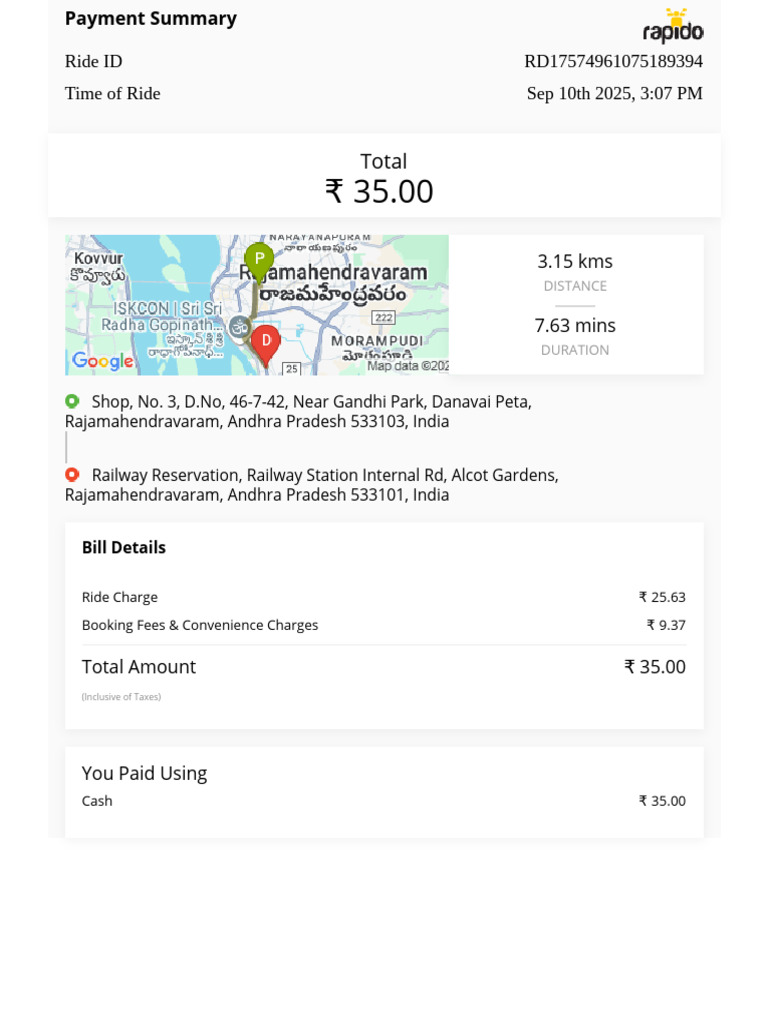 Order Invoice RD17574961075189394 | PDF | Invoice | Payments