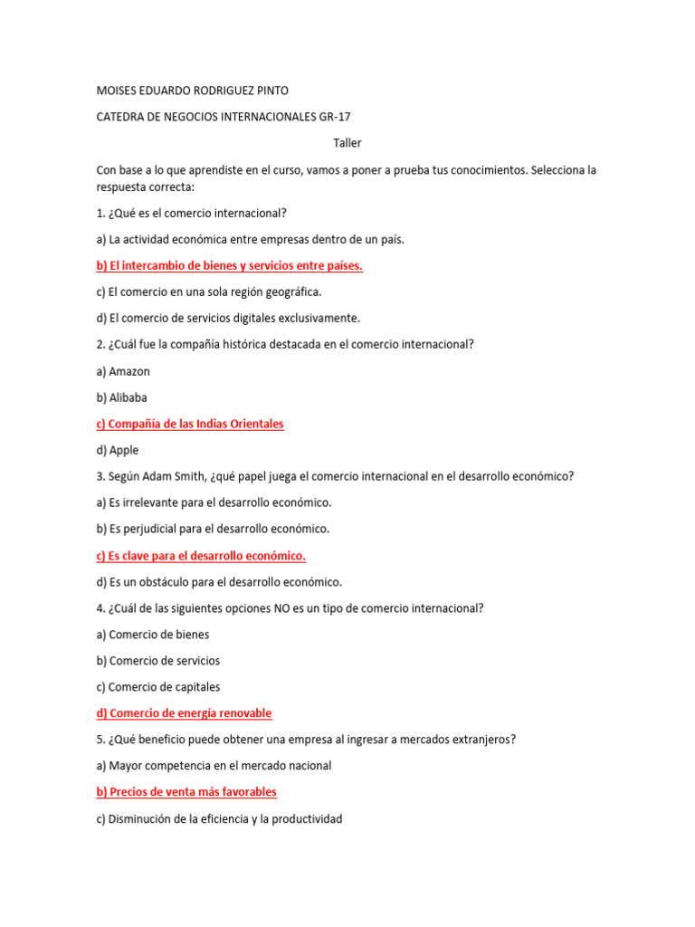 Wa0040. | PDF | Comercio | El comercio internacional