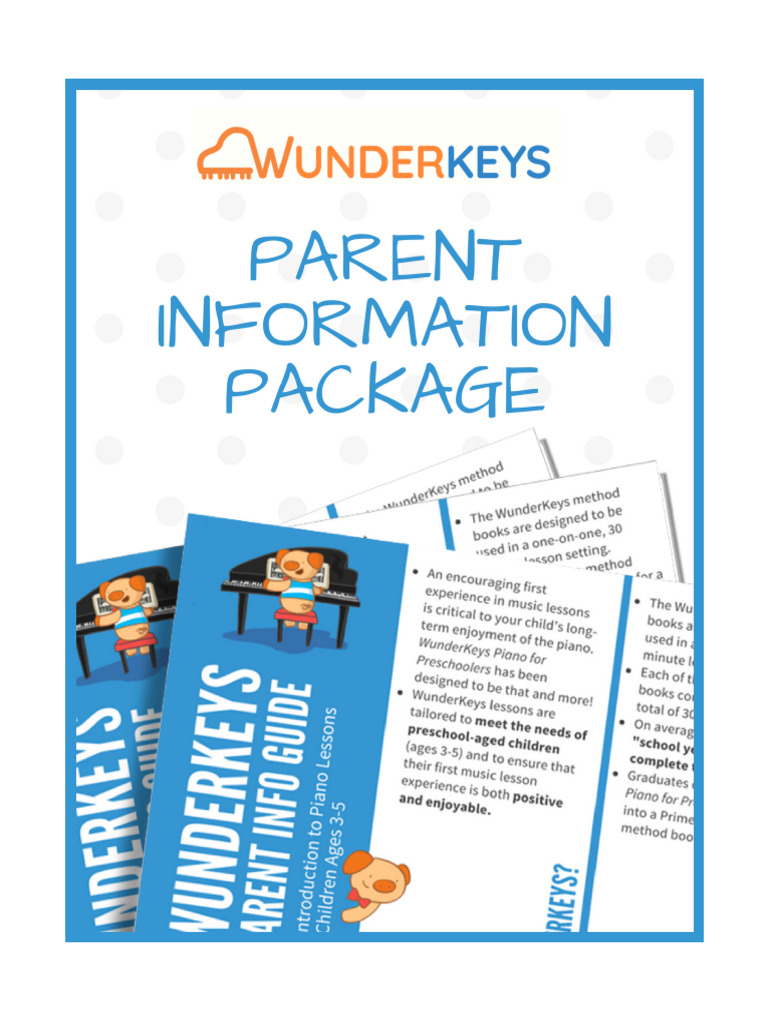 W Under Keys Info Packet | PDF