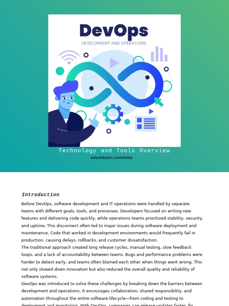 DevOps Overview for IT Professionals | PDF | Cloud Computing ...