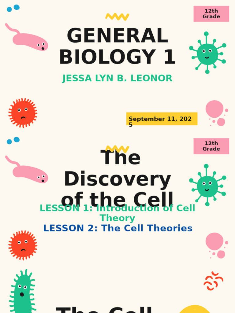 Understanding Cell Theory and Structure | PDF | Endoplasmic Reticulum ...
