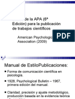 Clase APA y Estilo de Publicaciýn Doctorado 1