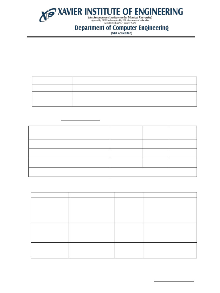 Assignment Front Page | PDF
