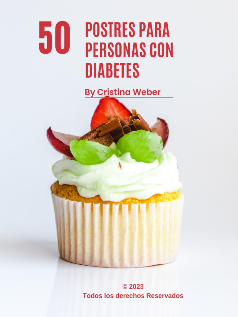 Postres Saludables Sin Azúcar para Diabéticos | PDF | Tarta de queso ...