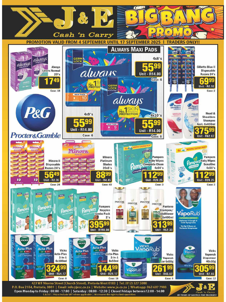 1-J&E Promo 04-17 Sep 2025 | PDF
