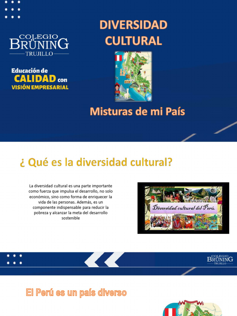 Diversidad Cultural en el Perú: Enriquecimiento Social | PDF
